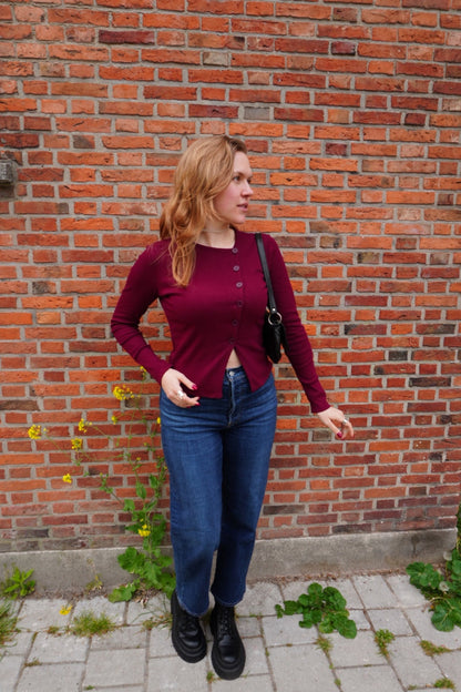 Ruby vest - Bordeaux