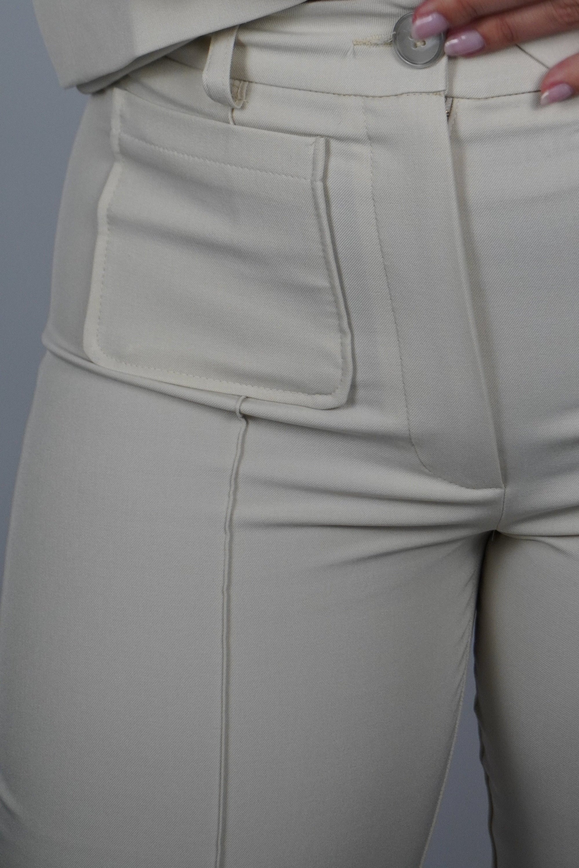 Nora pantalon - Ecru
