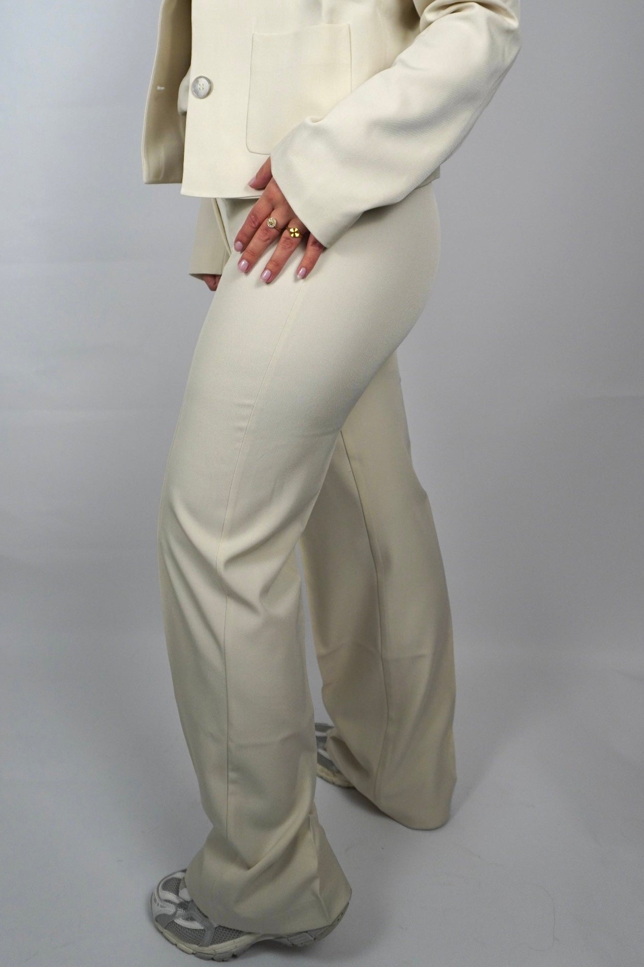 Nora pantalon - Ecru