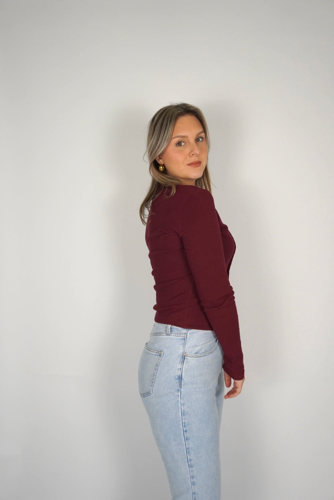 Ruby vest - Bordeaux