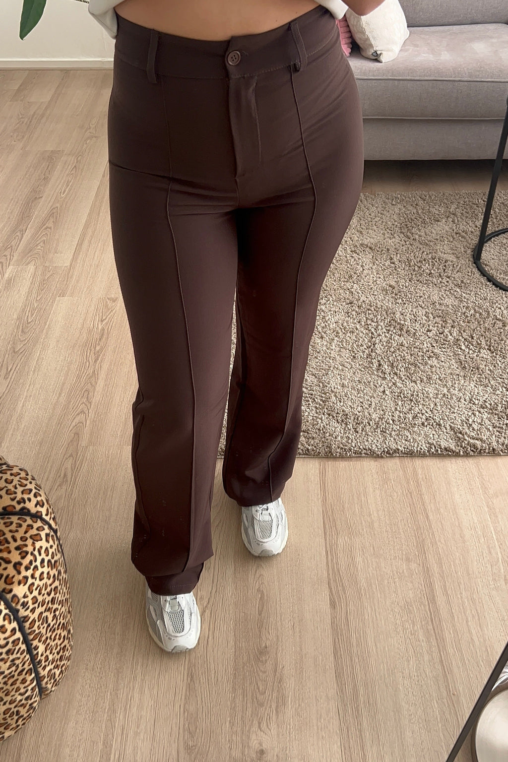 Lizzy pantalon - Dark chocolate
