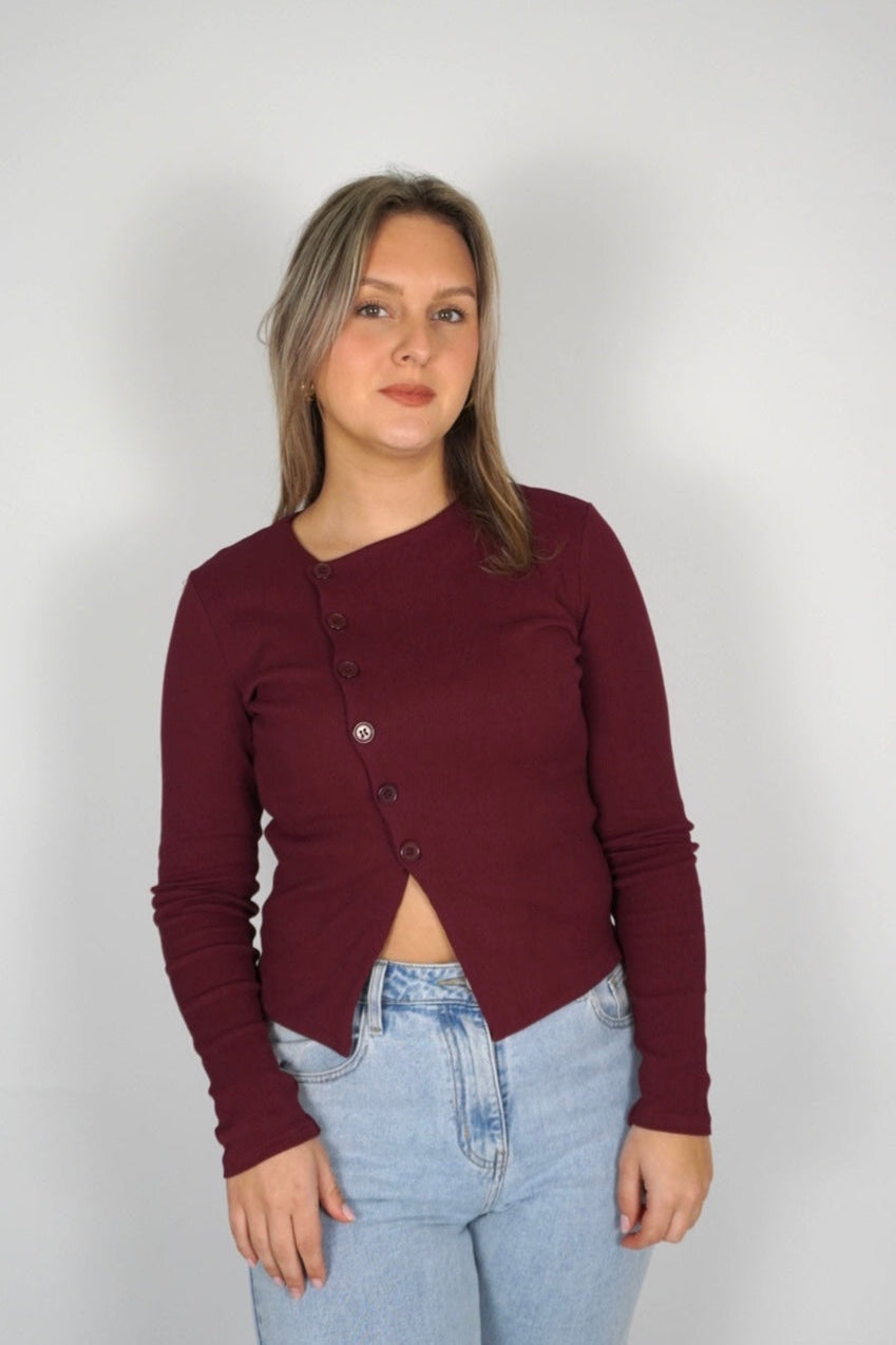Ruby vest - Bordeaux